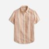 Hot J.Crew Short-Sleeve Baird Mcnutt Irish Linen Shirt