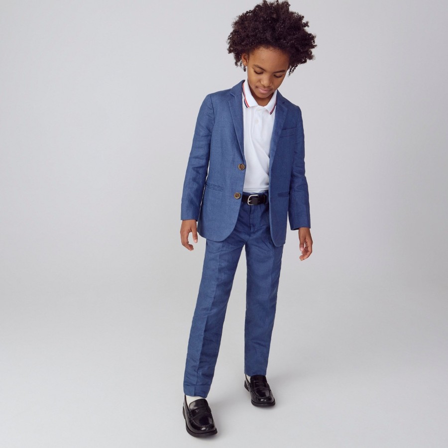 Clearance J.Crew Boys' Ludlow Unstructured Suit Pant In Linen