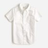 Clearance J.Crew Kids' Short-Sleeve Stretch Poplin Button-Down