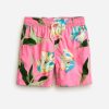 Best J.Crew Boys' New Printed Swim Trunk With Upf 50+