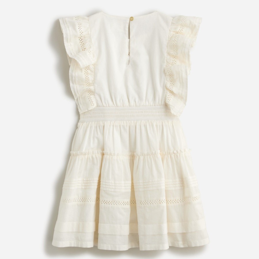 Clearance J.Crew Girls' Teatime Dress In Cotton Voile