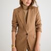 Hot J.Crew Willa Blazer In Italian City Wool Blend