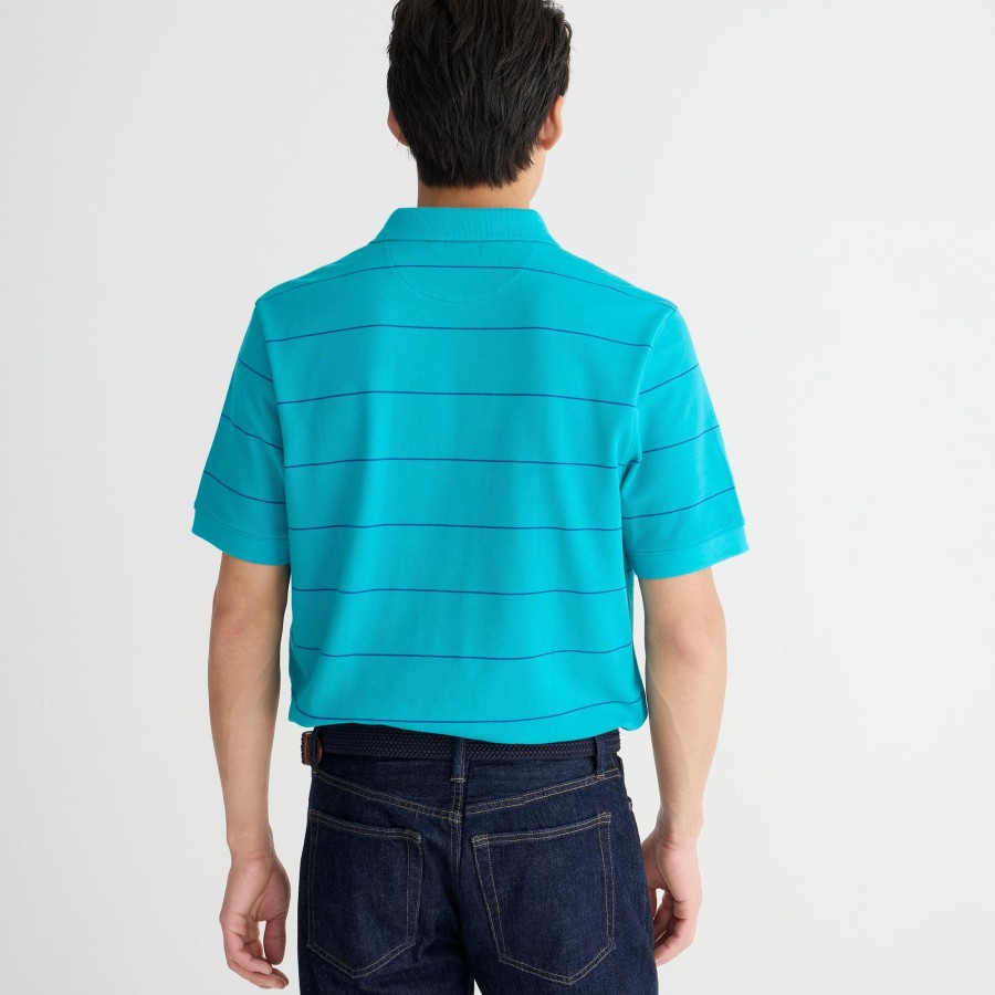 Wholesale J.Crew Pique Polo Shirt In Stripe