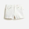 Online J.Crew Girls' Frayed-Hem Denim Short In White