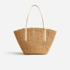 Clearance J.Crew Como Woven Straw Tote