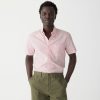 Clearance J.Crew Short-Sleeve Broken-In Organic Cotton Oxford Shirt