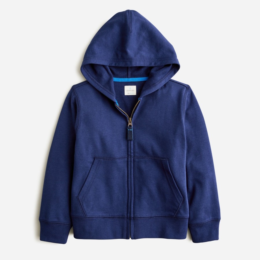 New J.Crew Kids' Full-Zip Hoodie In Terry