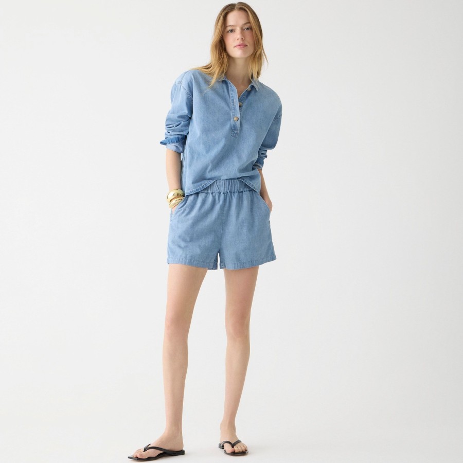 Best J.Crew Tropez Chambray Short