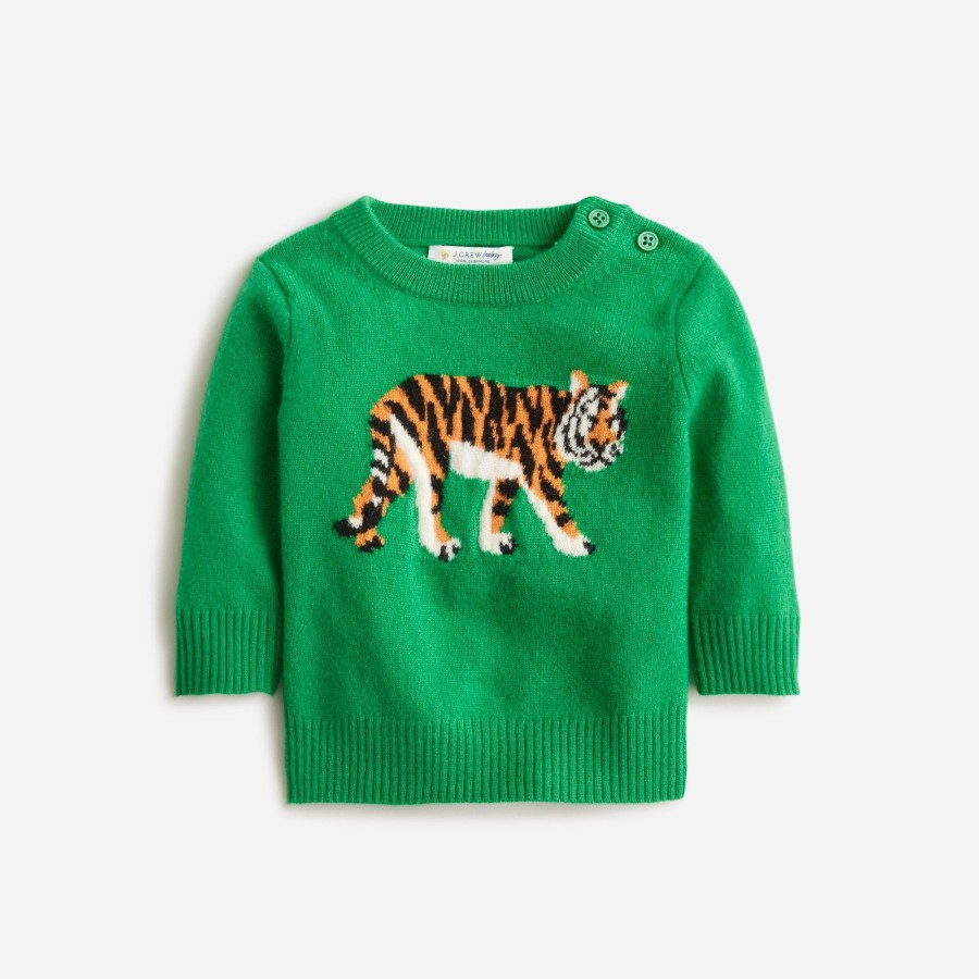 Clearance J.Crew Limited-Edition Baby Cashmere Crewneck Sweater