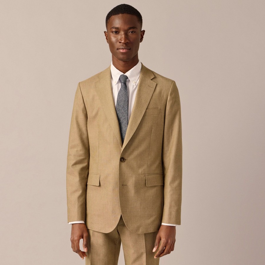 Hot J.Crew Ludlow Slim-Fit Suit Jacket In English Cotton-Wool Blend