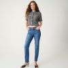 New J.Crew 9" Vintage Slim-Straight Jean In Bensen Wash