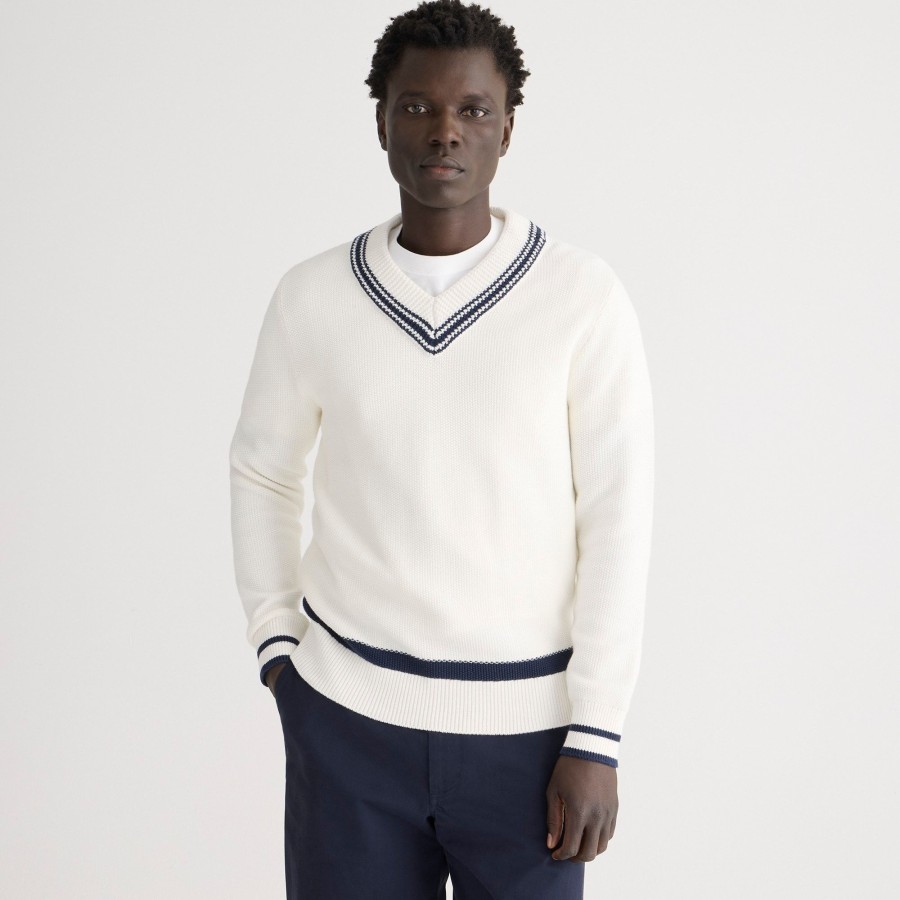 Wholesale J.Crew Cotton V-Neck Cricket Sweater