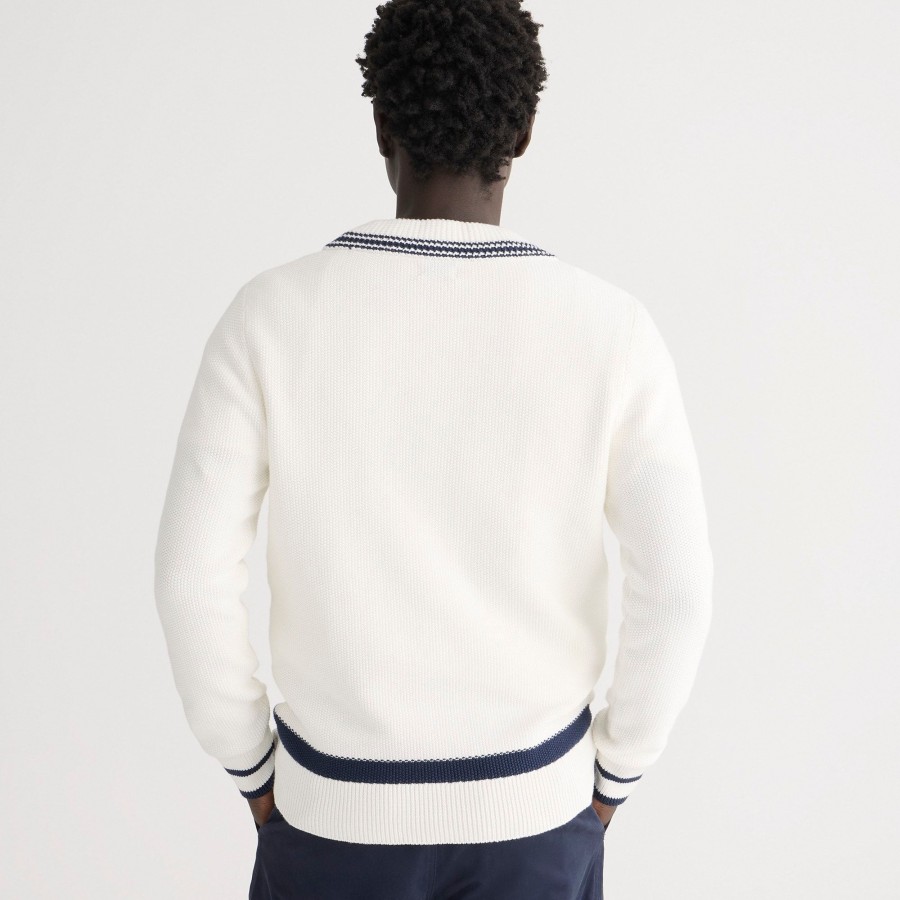 Wholesale J.Crew Cotton V-Neck Cricket Sweater