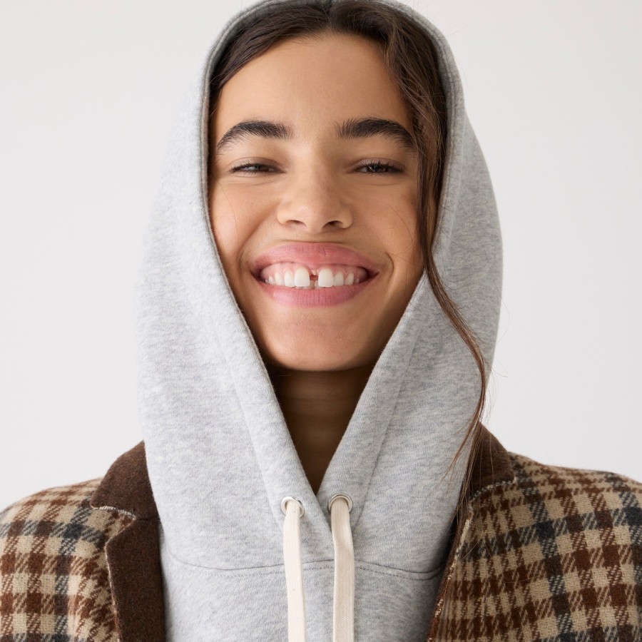 New J.Crew Heritage Fleece Hoodie