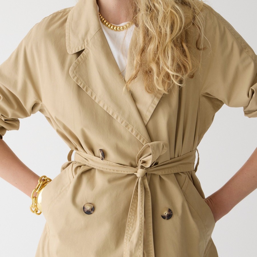 Wholesale J.Crew Relaxed Heritage Trench Coat In Chino